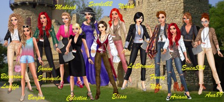 Sprievodkyňa v hrade alebo v múzeum (1.miesto - Elisss; 2.miesto - Makisek; 3.miesto - Ana89)